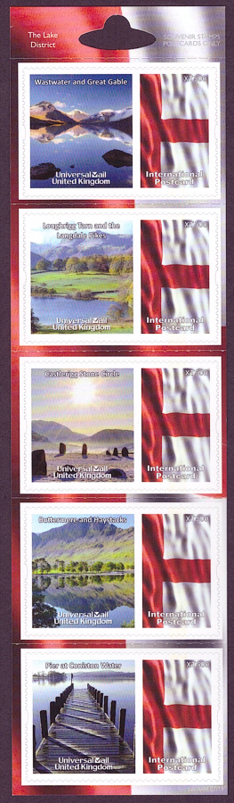 (image for) UK0094 The Lake District Universal Mail Stamps Dated: 07/19